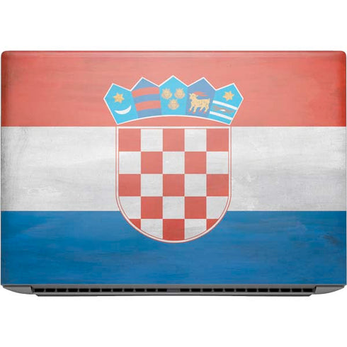 Croatia Flag Distressed HP ZBook Fury 16 G10 Skin